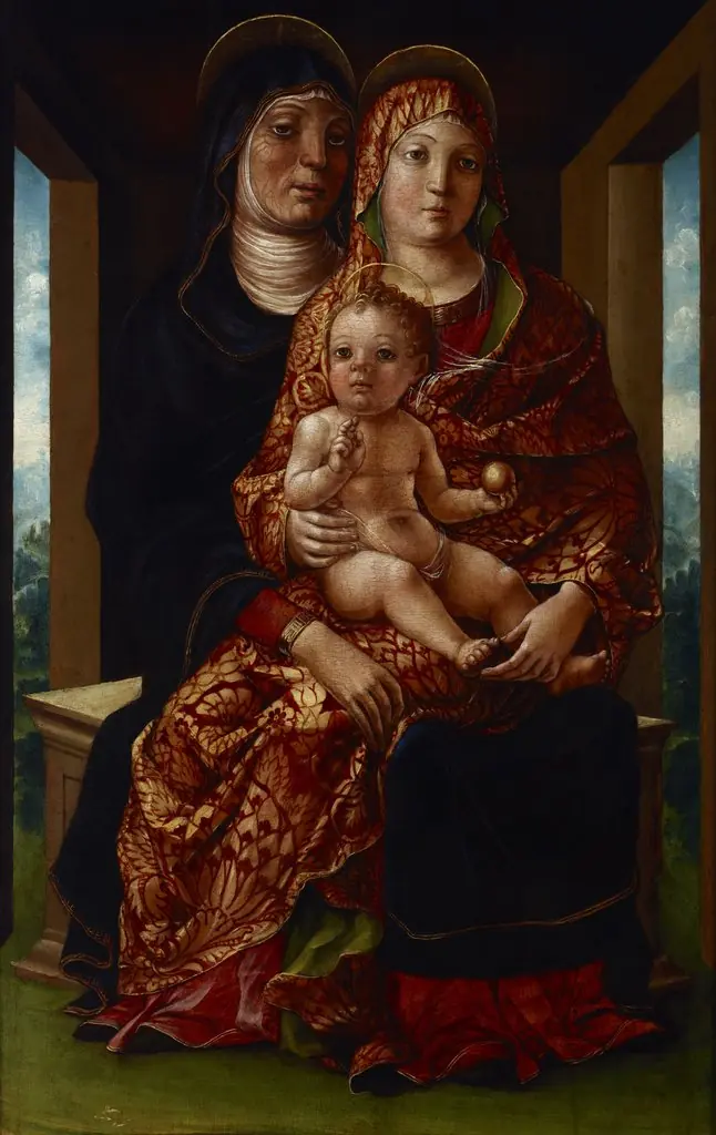 Madonna and Child with Saint Anne