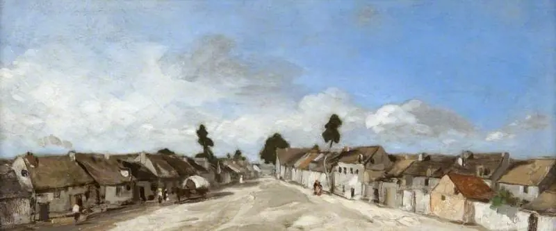 Village Scene, Barbizon