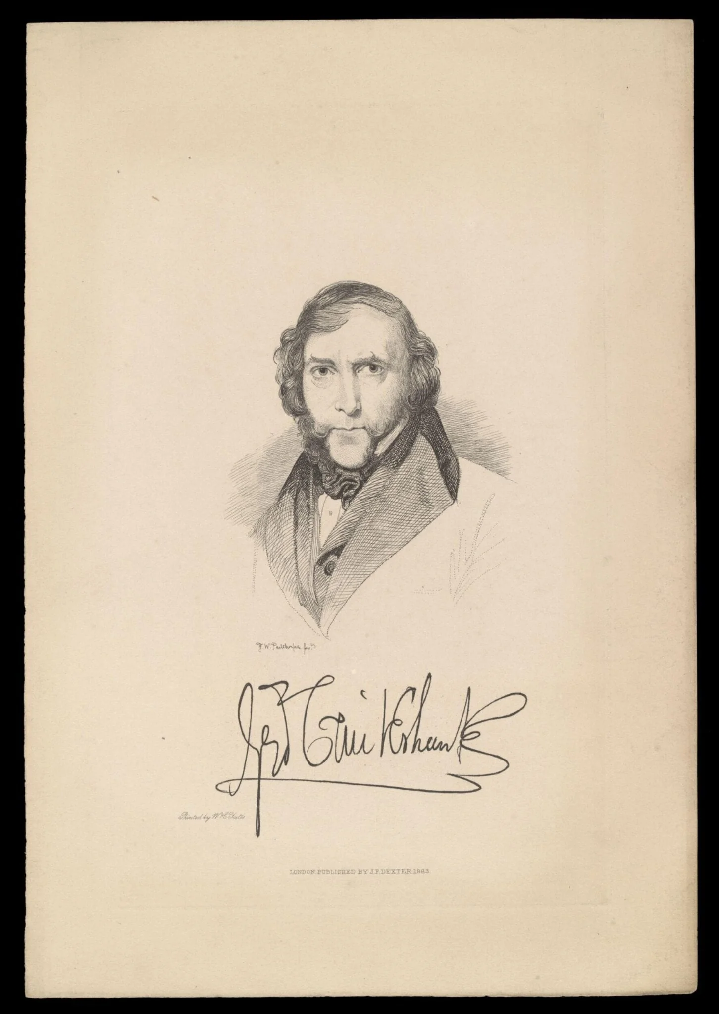 H Beard Print Collection, by Frederick William Pailthorpe, 1883