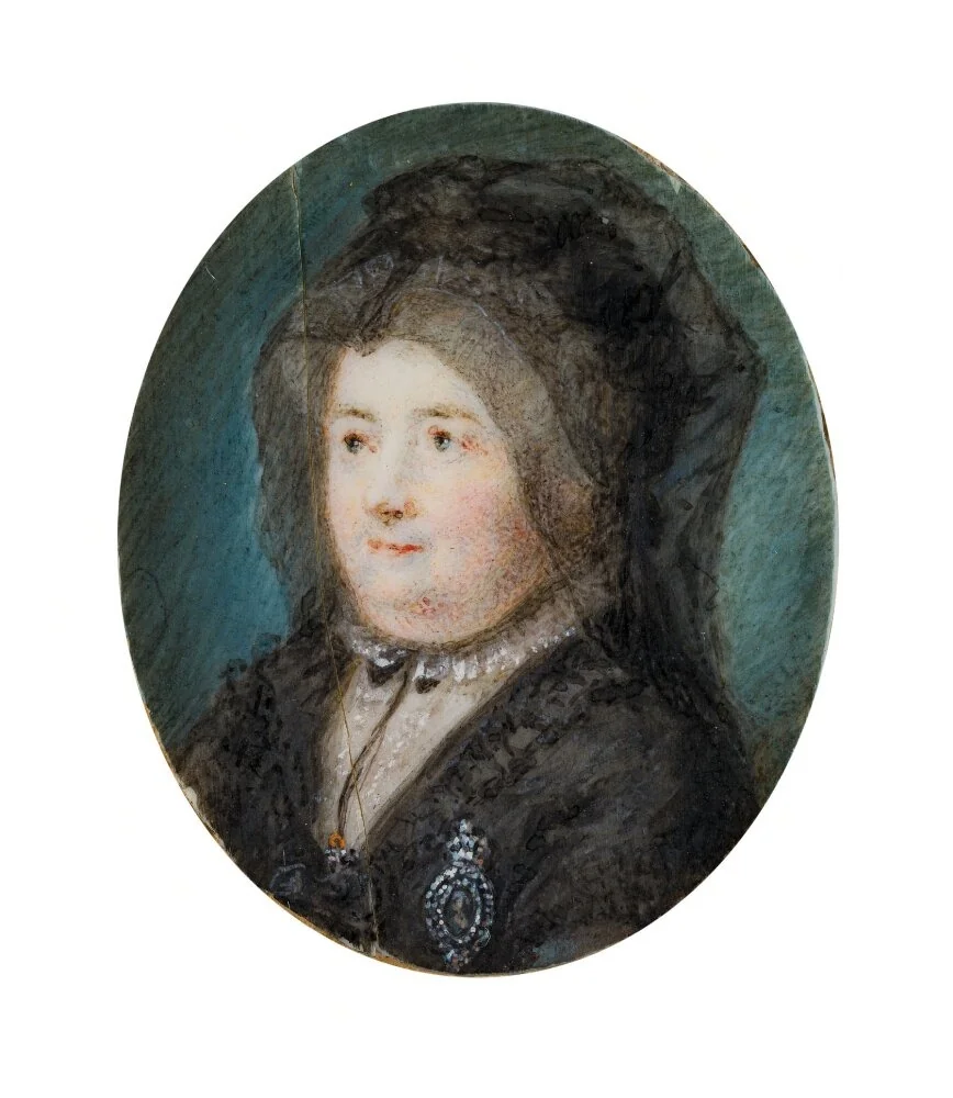 Charlotta Fredrika Sparre (1719-1795), g von Fersen, överhovmästarinna, by Anton Ulrik Berndes, unspecified, 1800