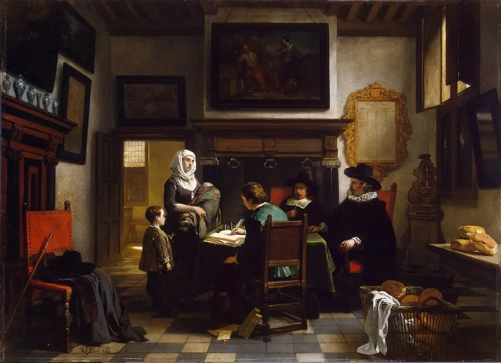 Distribution of Charity in the Alms-House