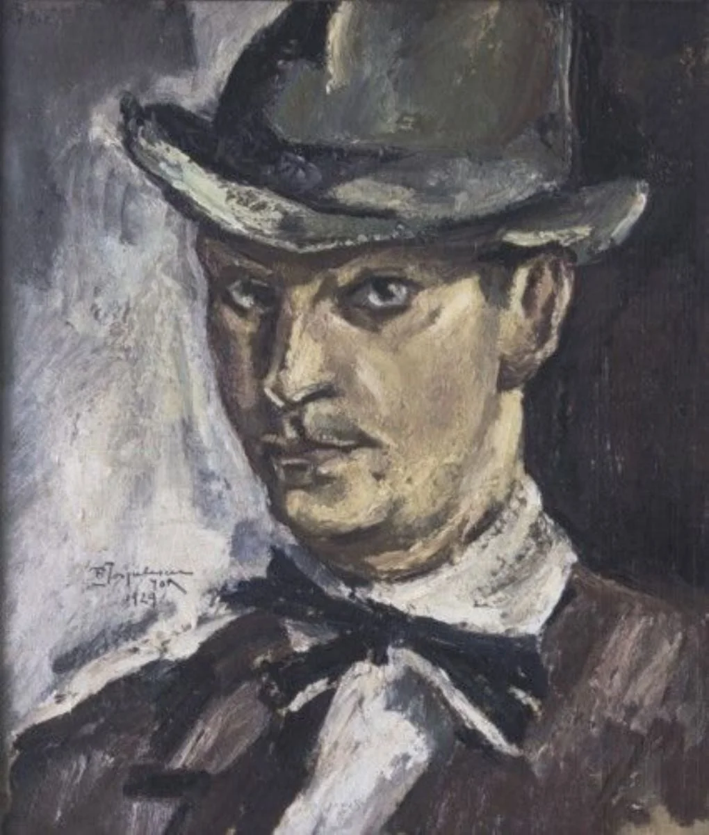 Autoportret, by Petre Iorgulescu-Yor, unspecified, 1929