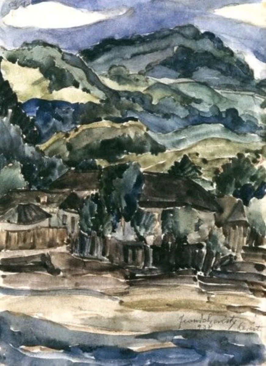 Peisaj de munte, by Jean Leresty, unspecified, 1938