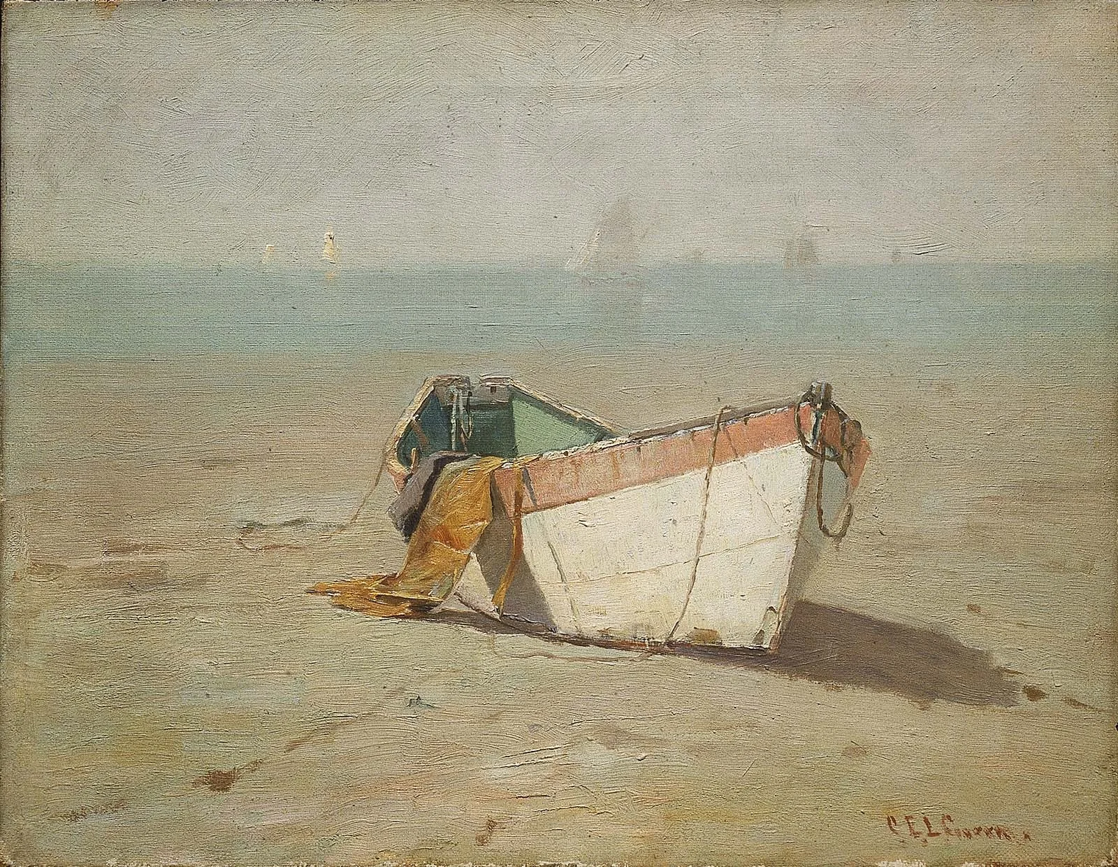 Winter Dory, King's Beach, Swampscott, Massachusetts