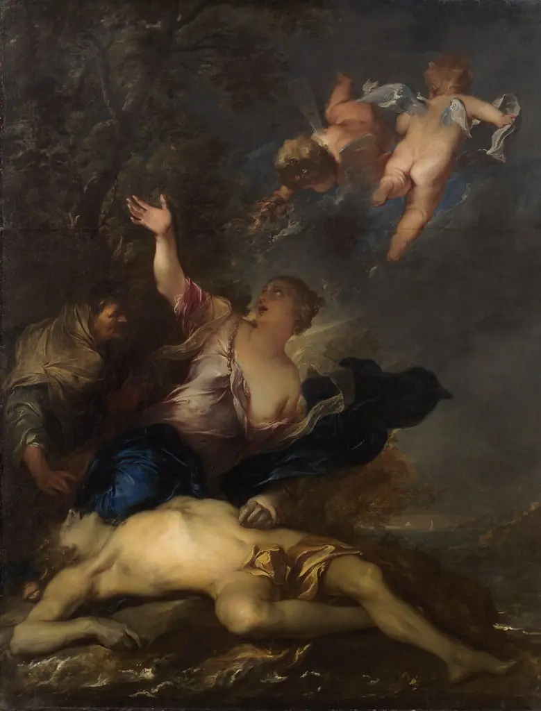 Hero mourns the dead Leander