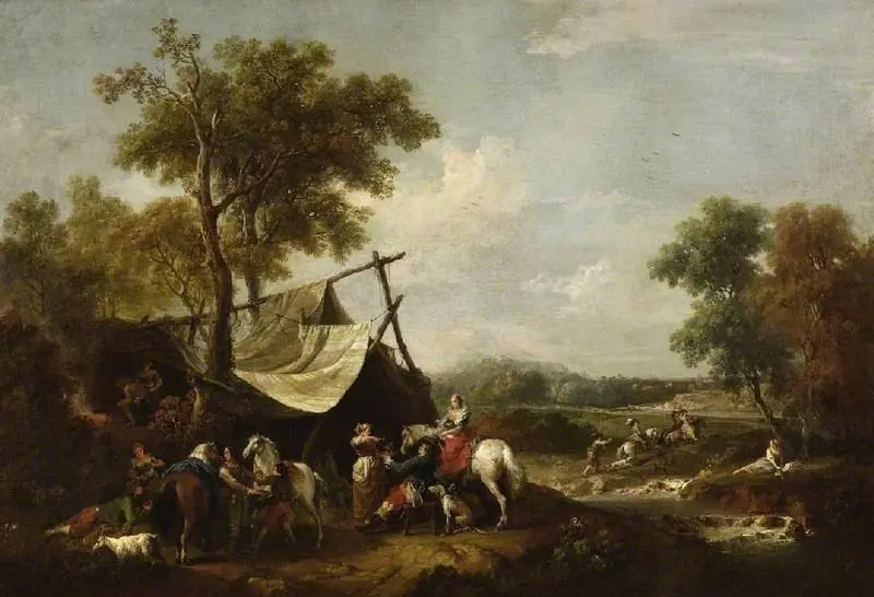 Refreshment during the ride