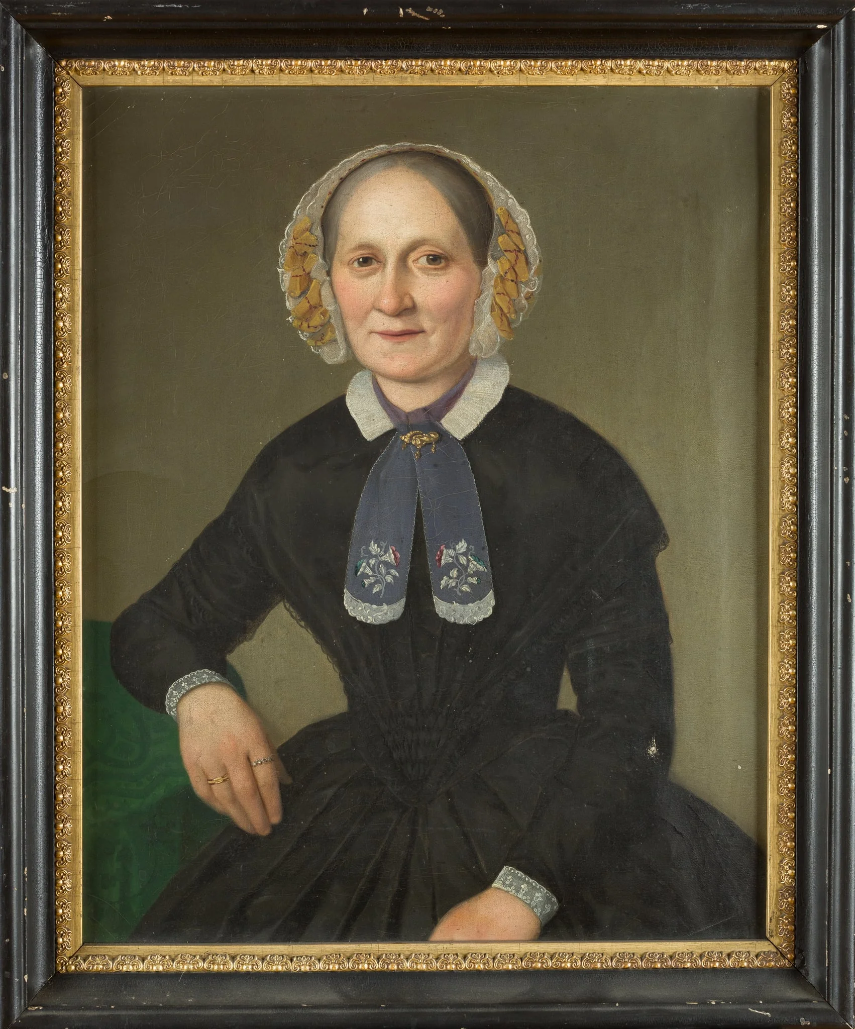 Frauenportrait, by Unknown, unspecified, 1851