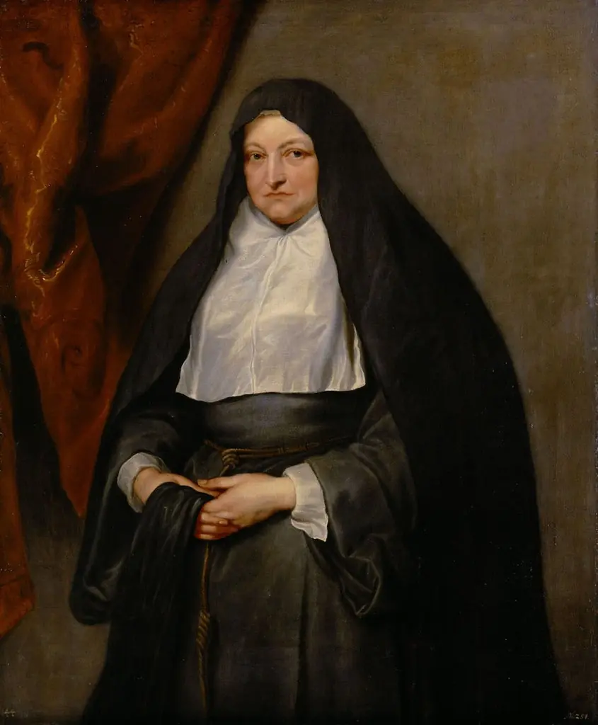 Infantin Isabella Clara Eugenia, portrait as a widow