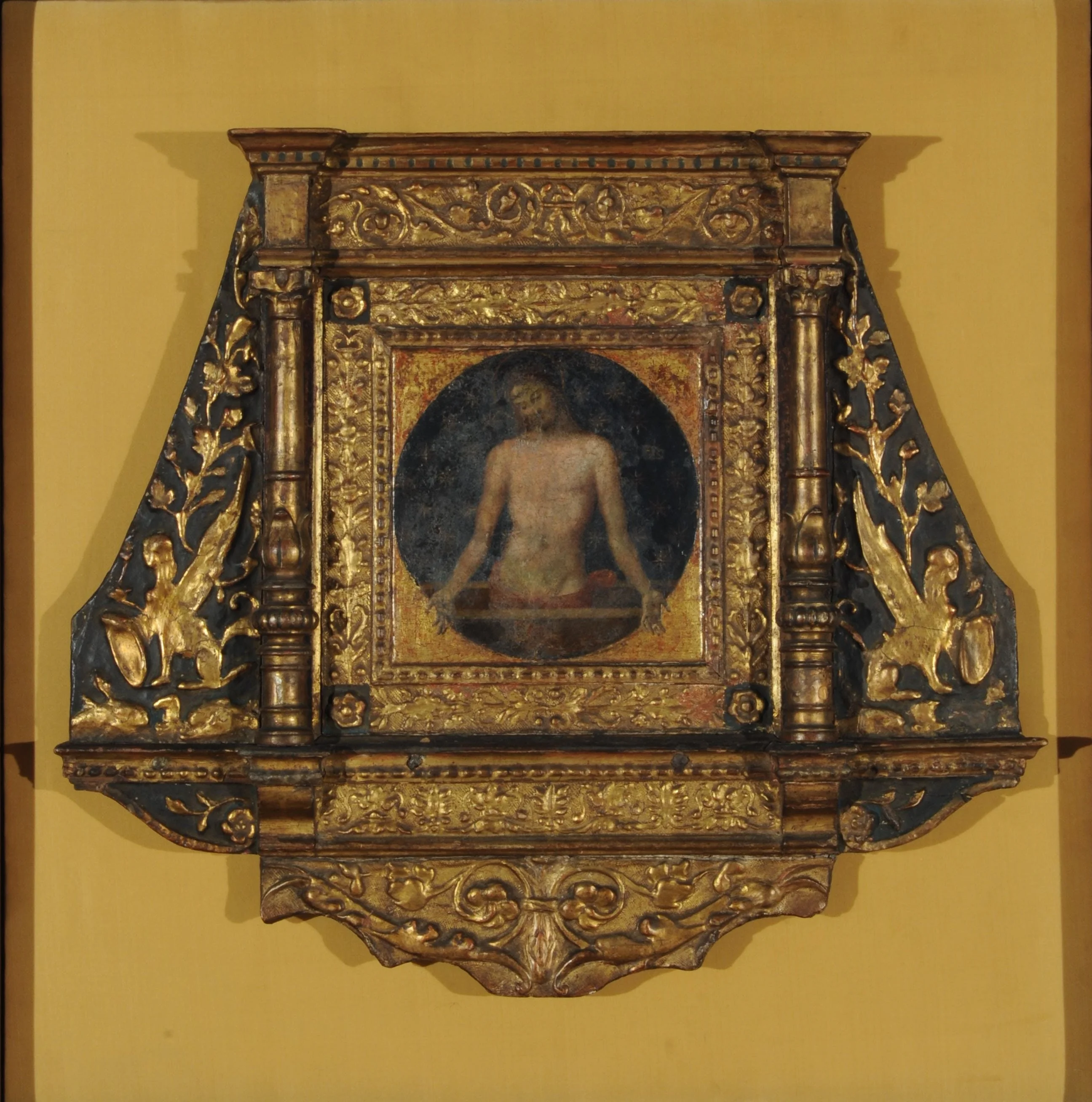 Christ on the sarcophagus