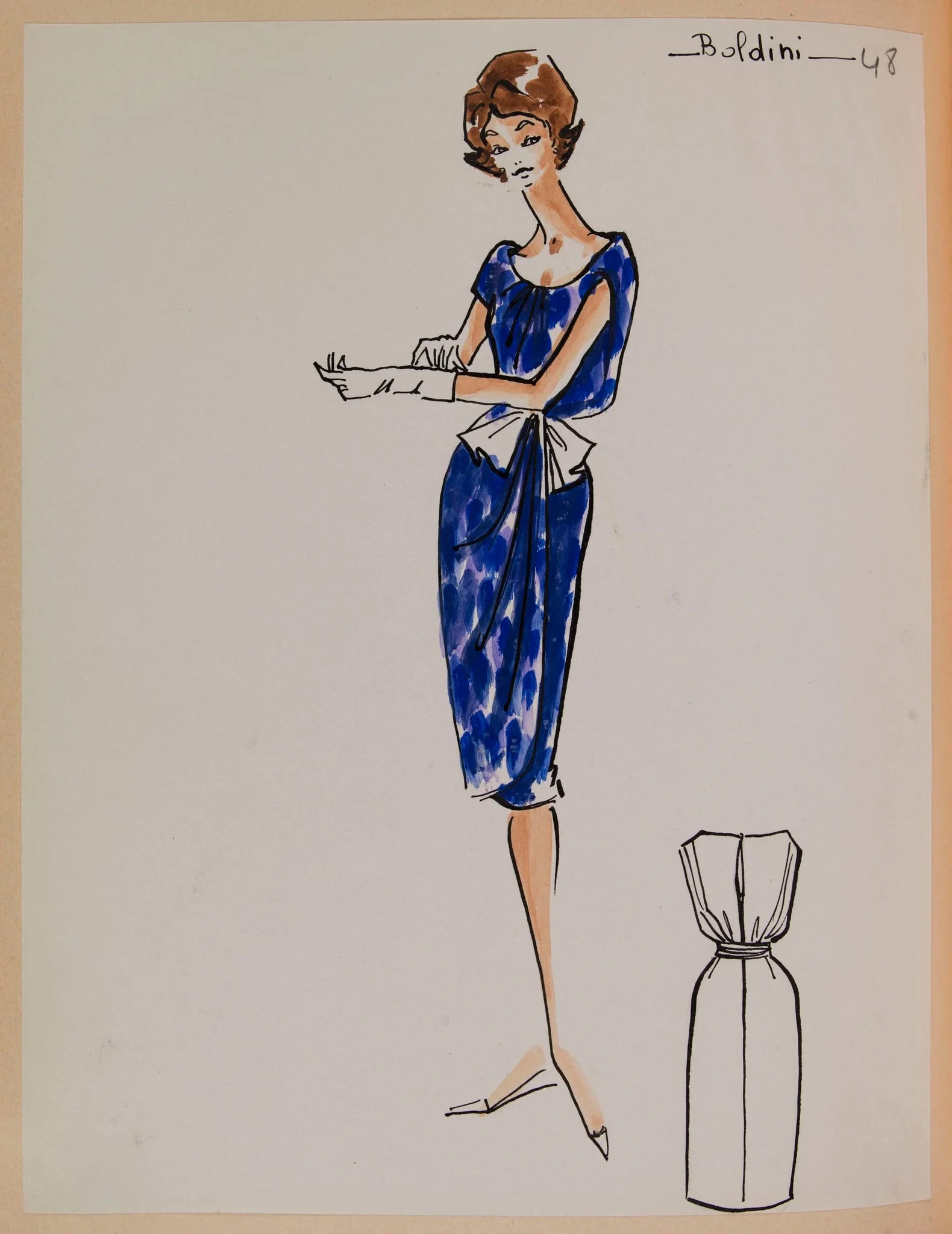 Boldini, by Carven, 1958