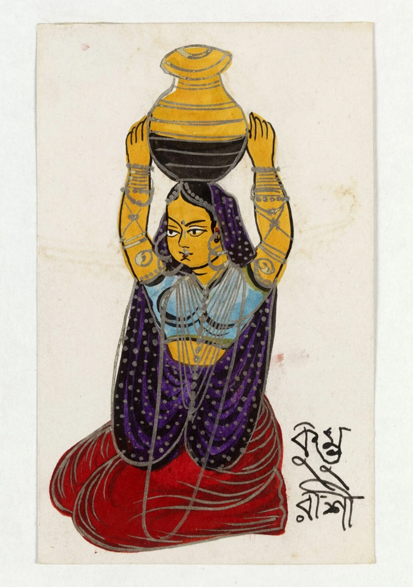 Kumbharashi, by Unknown, paint, 1890