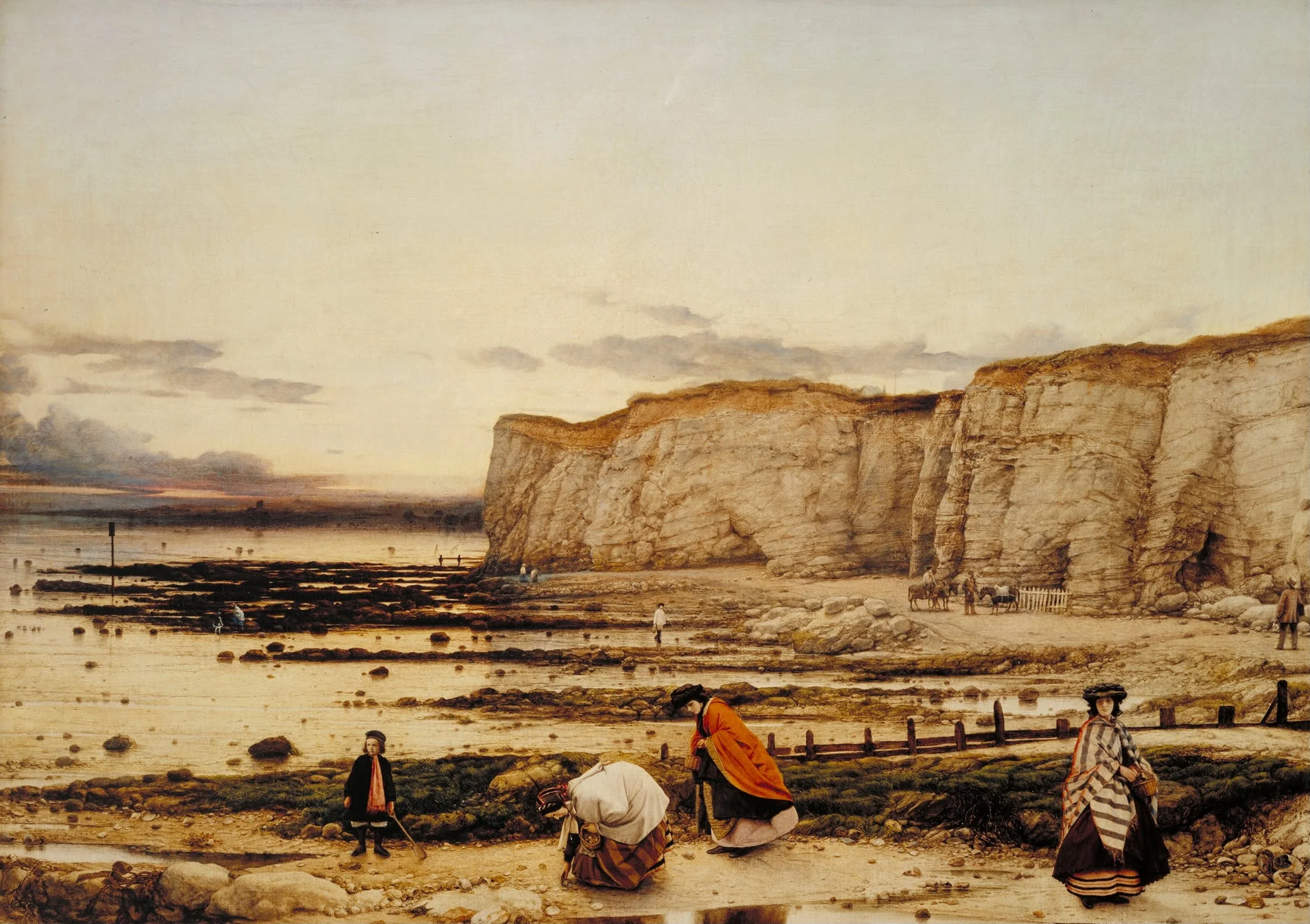 Pegwell Bay, Kent – a Recollection of October 5th 1858, by William Dyce, oil, 1858