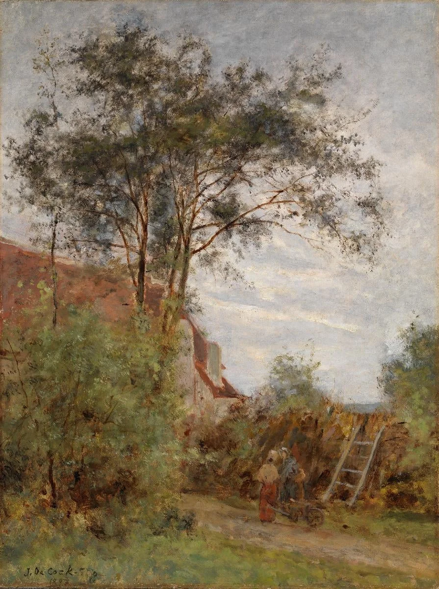 Kesämaisema, by Julia Stigzelius-de Cock, unspecified