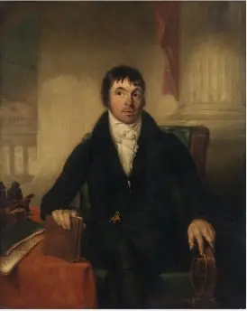Portrait of John Philpot Curran (1750-1817), Statesman and Lawyer