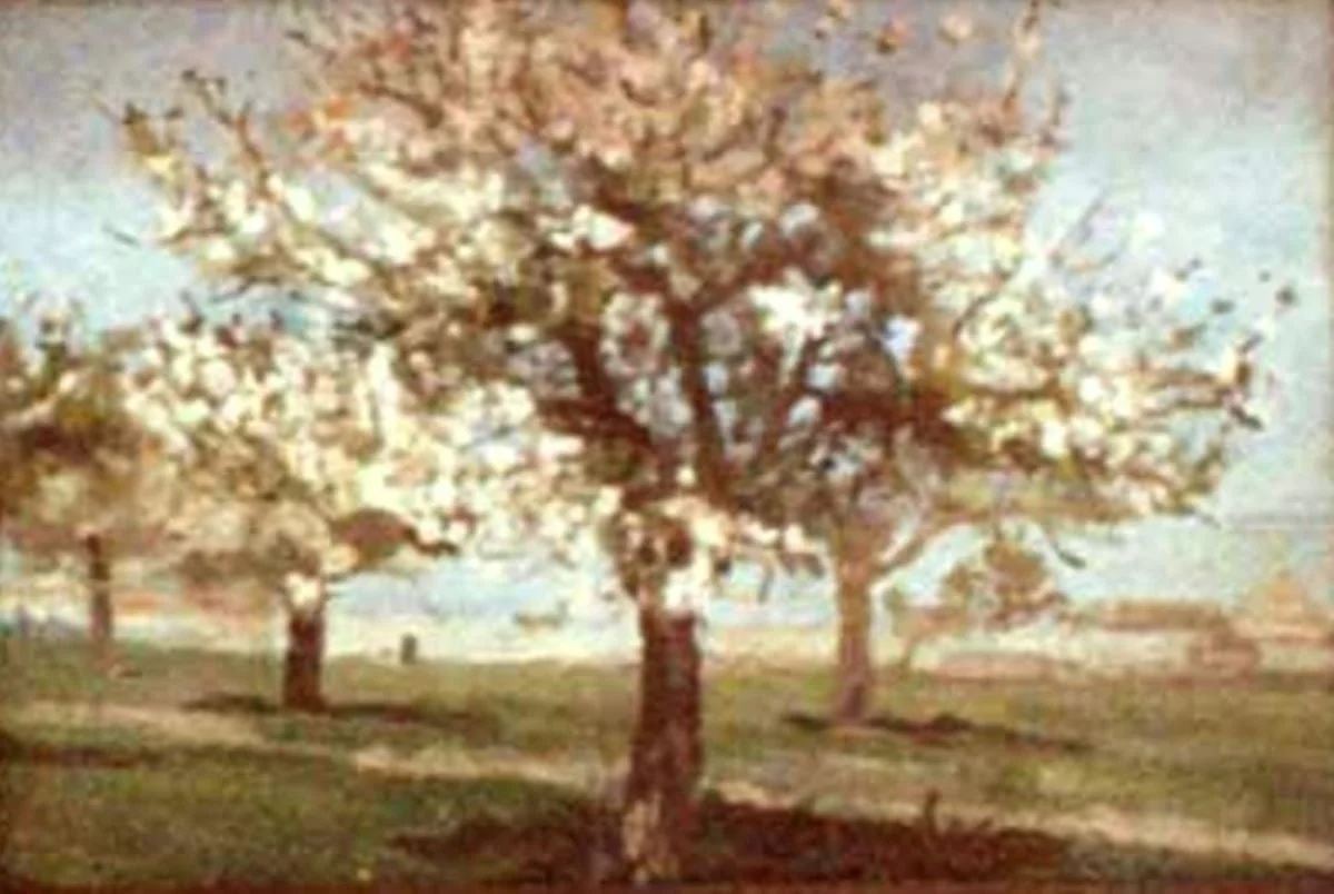 Pomi înfloriți, by Ion Andreescu, unspecified, 1850