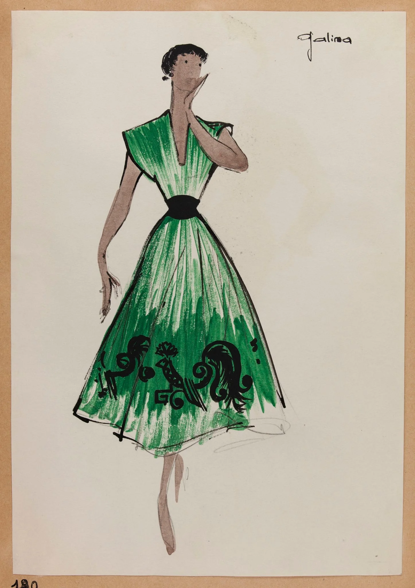 Galina, by Carven, 1951