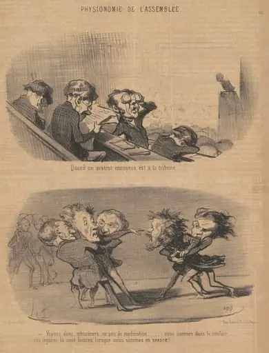 Quand un orateur ennuyeux est a la tribune