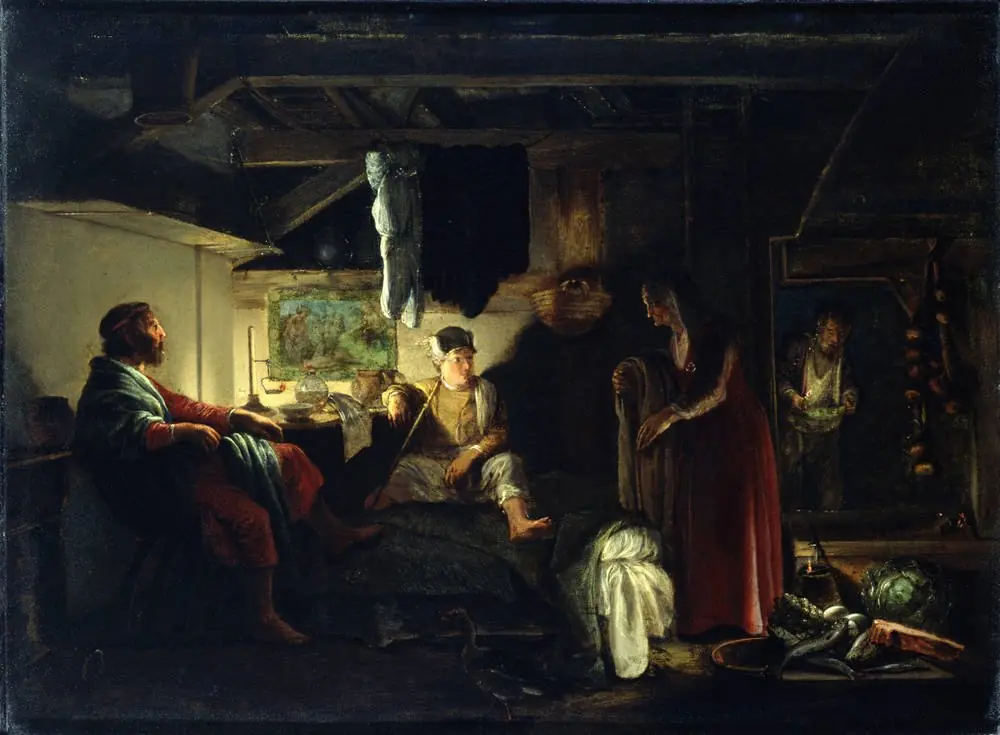 Jupiter and Mercury at Philemon and Baucis