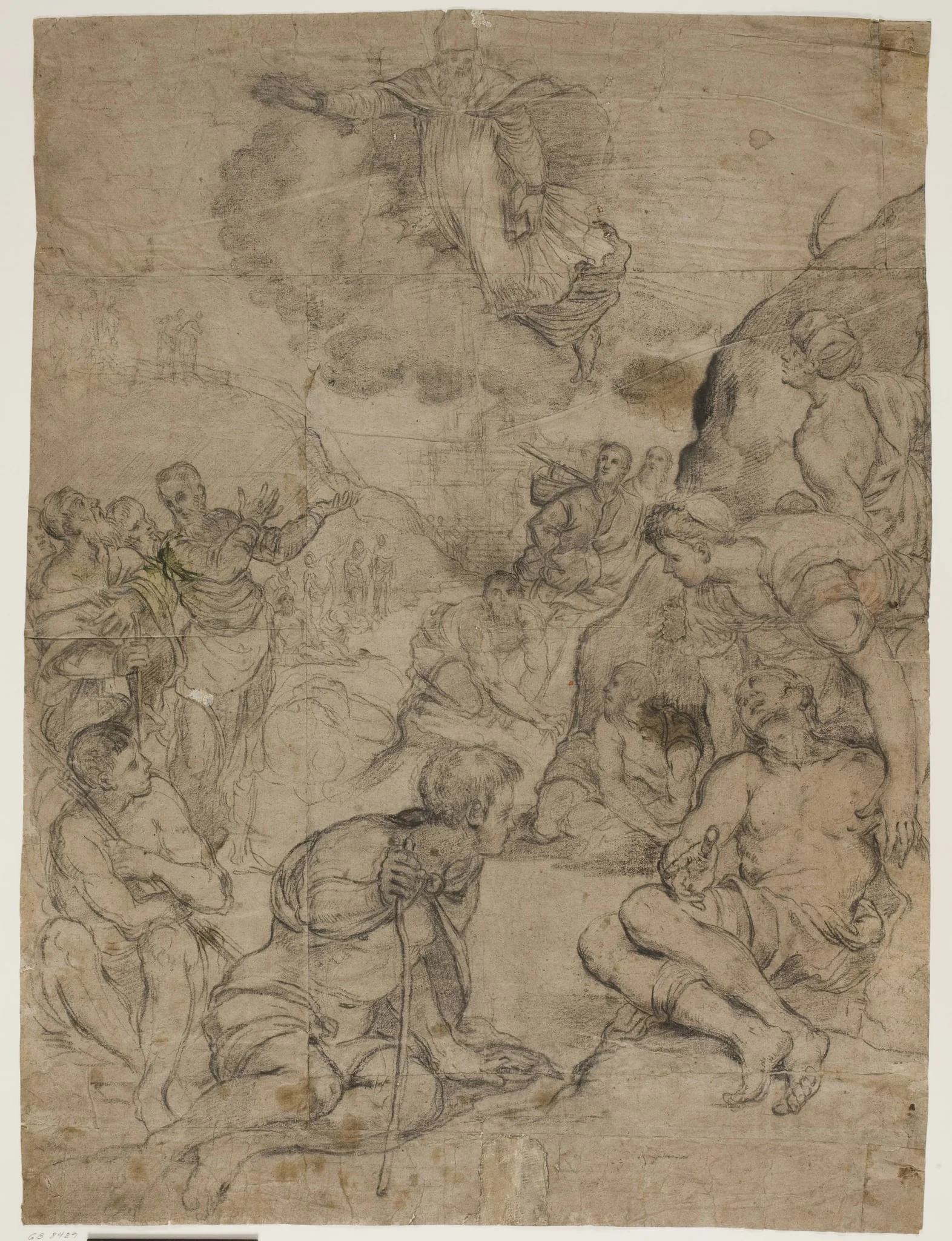 St Augustine healing the paralytics, after Tintoretto’s painting in the Museo Civico, Vicenza