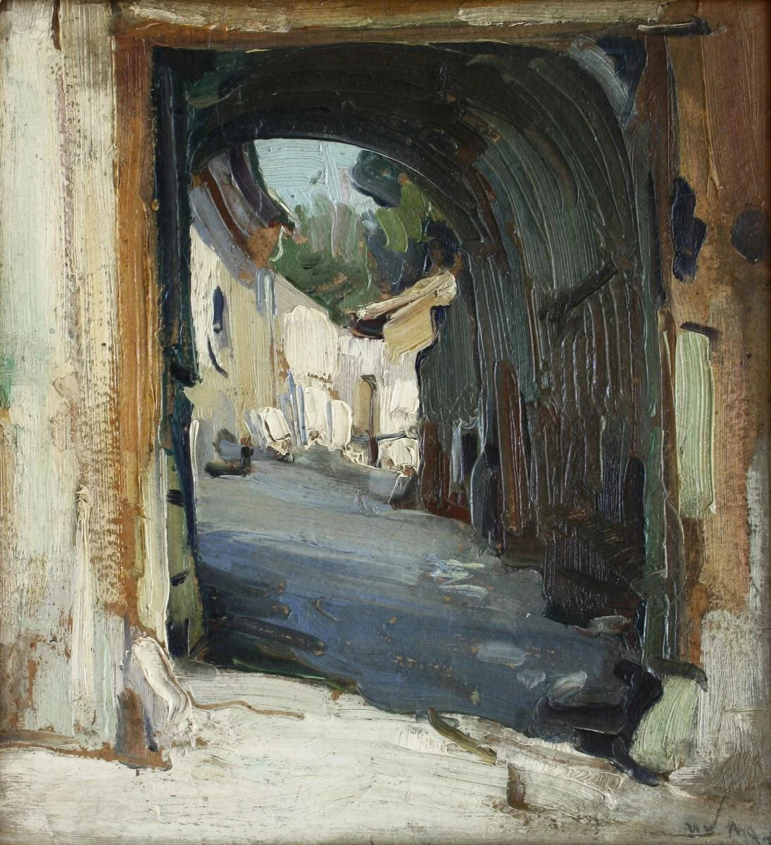 Poartă, by Arnold Max Wexler, unspecified, 1949