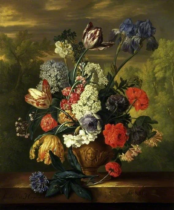 Twelve Months of Flowers: April