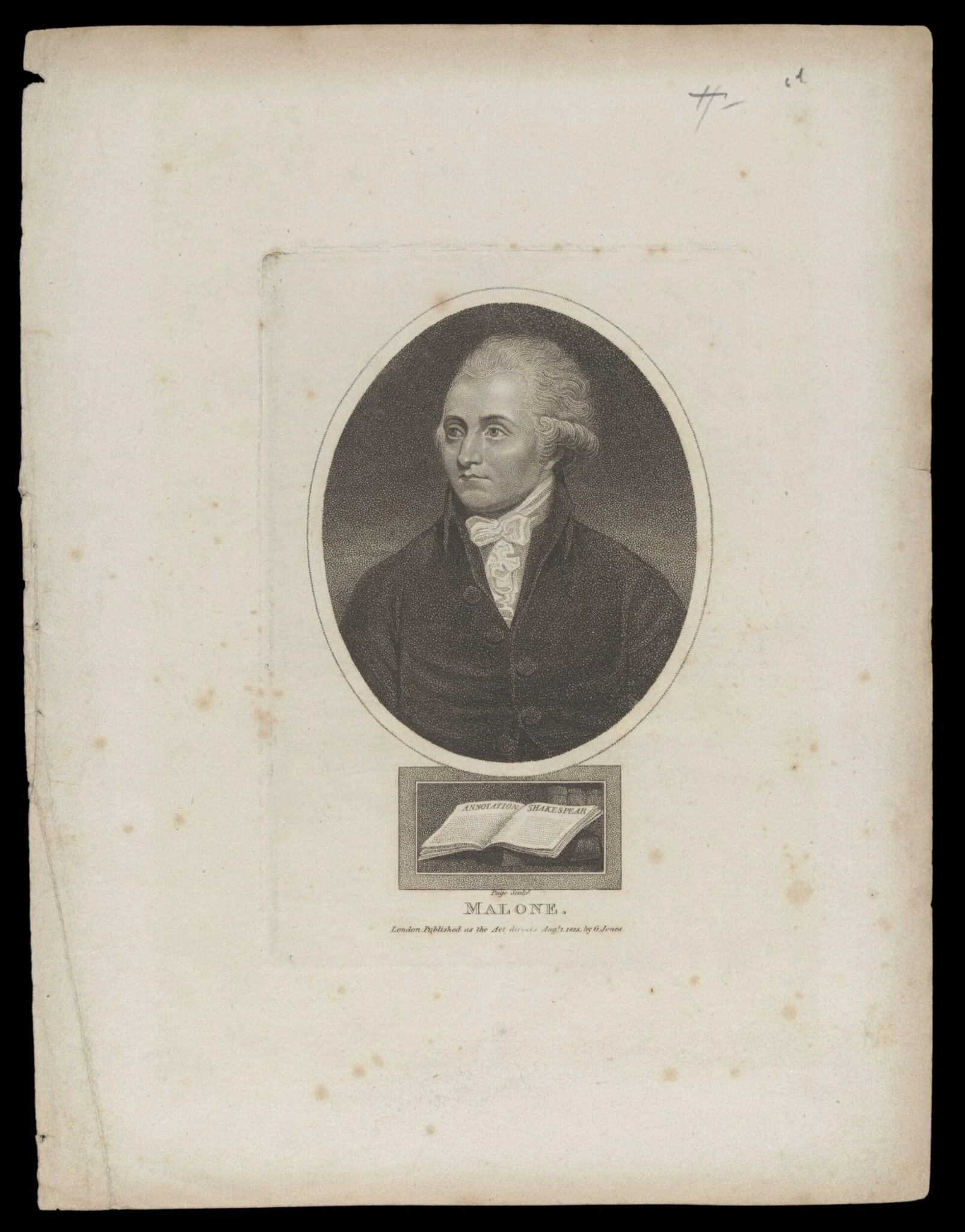 H Beard Print Collection, by G. Jones, 1