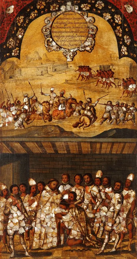 The Conquest of Mexico. Tablet 19