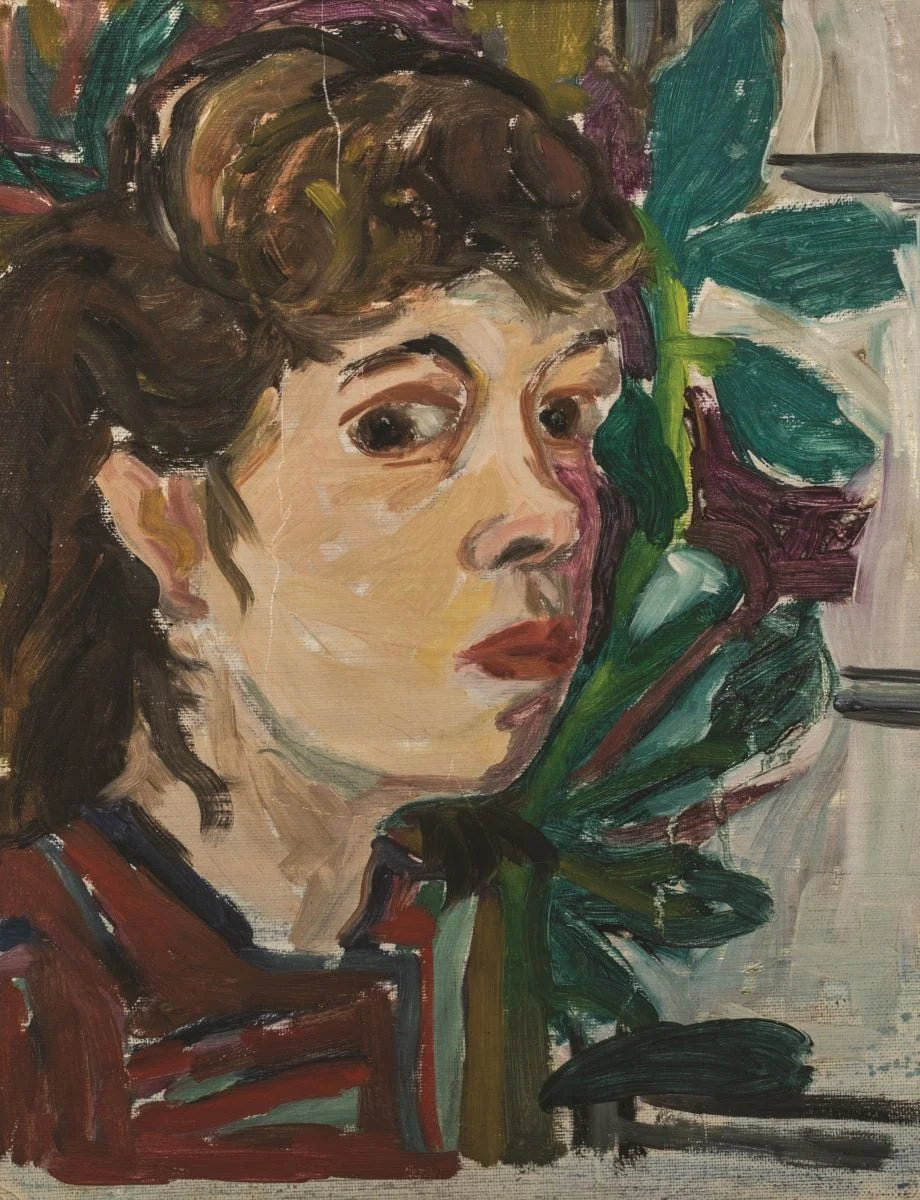 Autoportret Ligia Macovei (1938), by Ligia Macovei, 1938