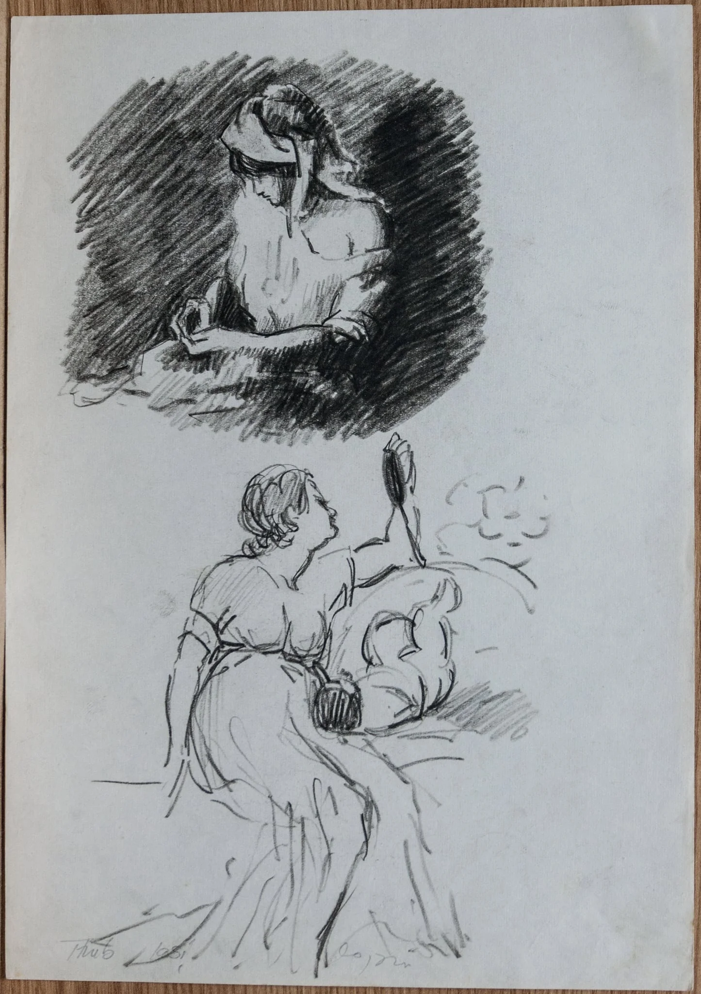 Copii, by Teodor Hrib, 1950