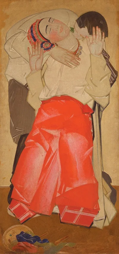 Федір Кричевський. Життя. Триптих (Любов)., by Fedir Krychevsky, unspecified, 1925
