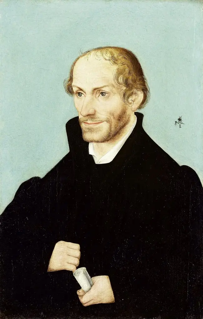 Portrait of Philipp Melanchthon, Church Reformer