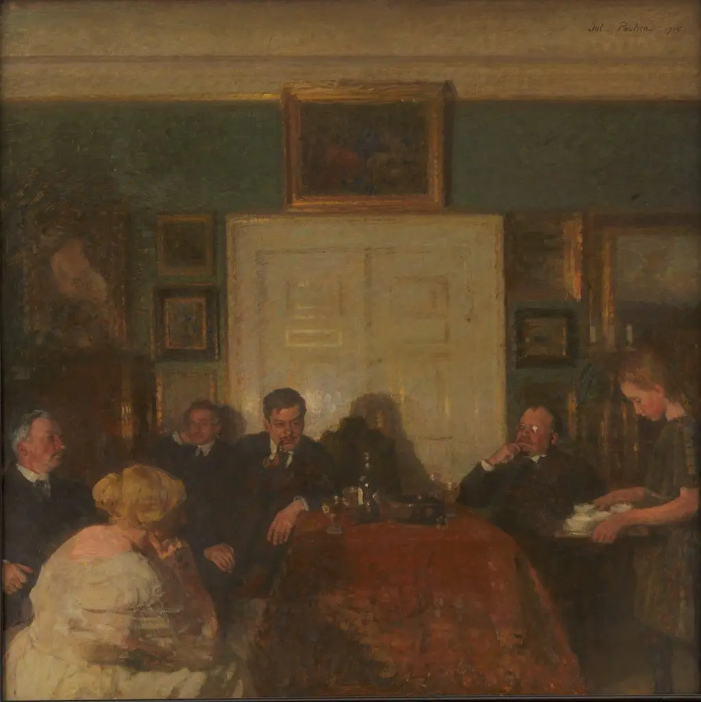 A Party in the Artist's Home