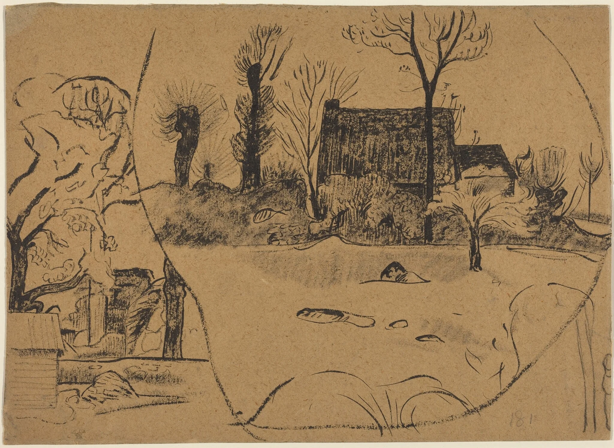 Landscape at Pont-Aven