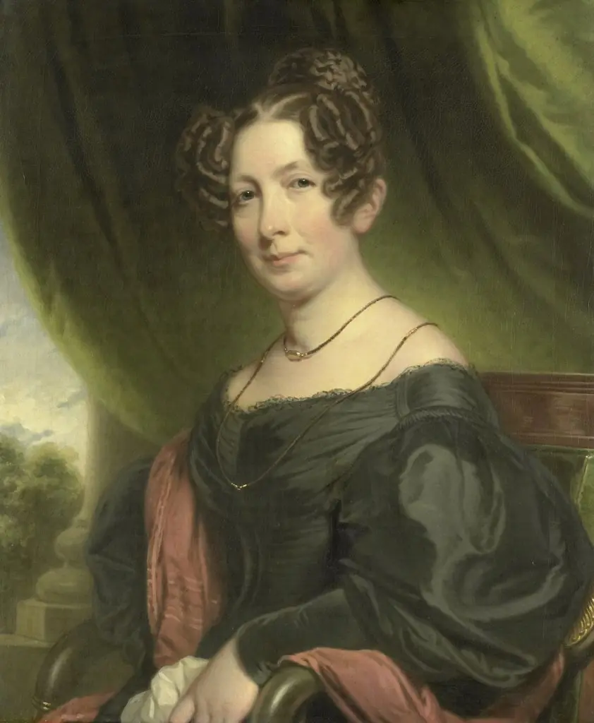 Portrait of Maria Antoinette Charlotte Sanderson, Wife of Johan Fraser