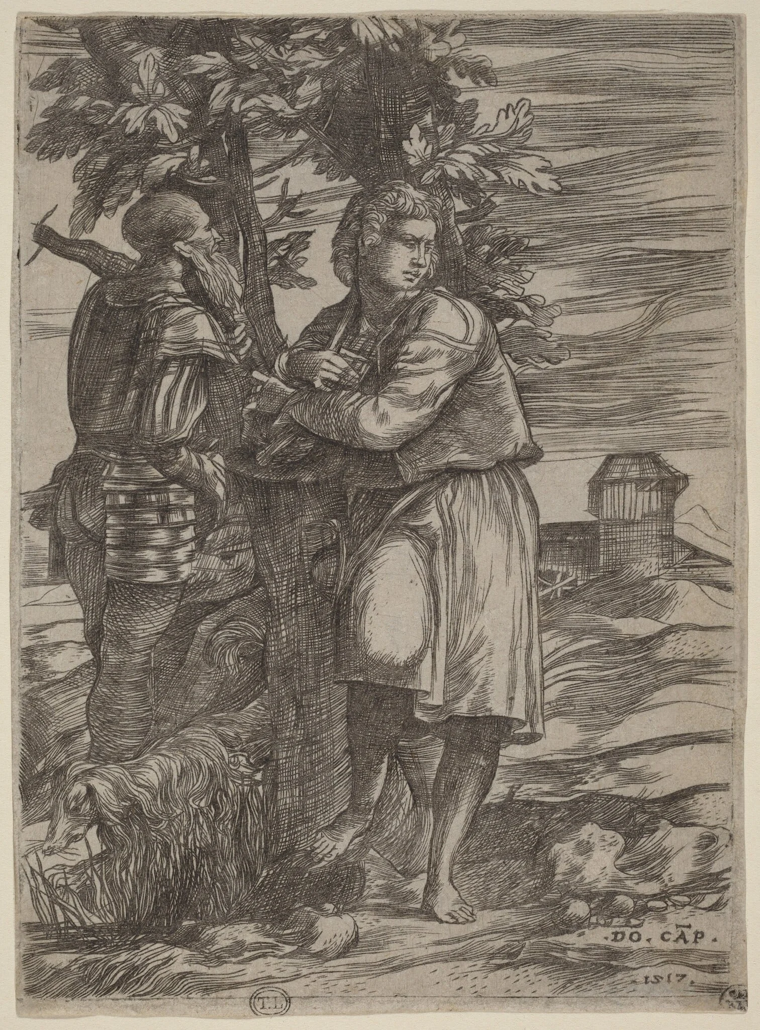 The Shepherd and the Old Warrior