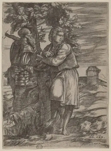 The Shepherd and the Old Warrior