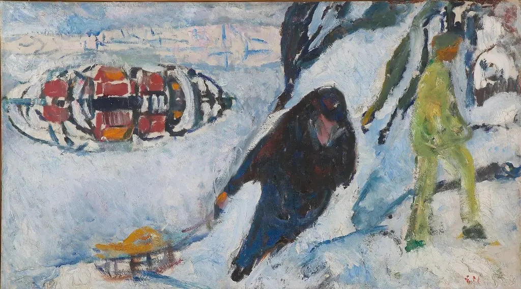 Uphill with a Sledge