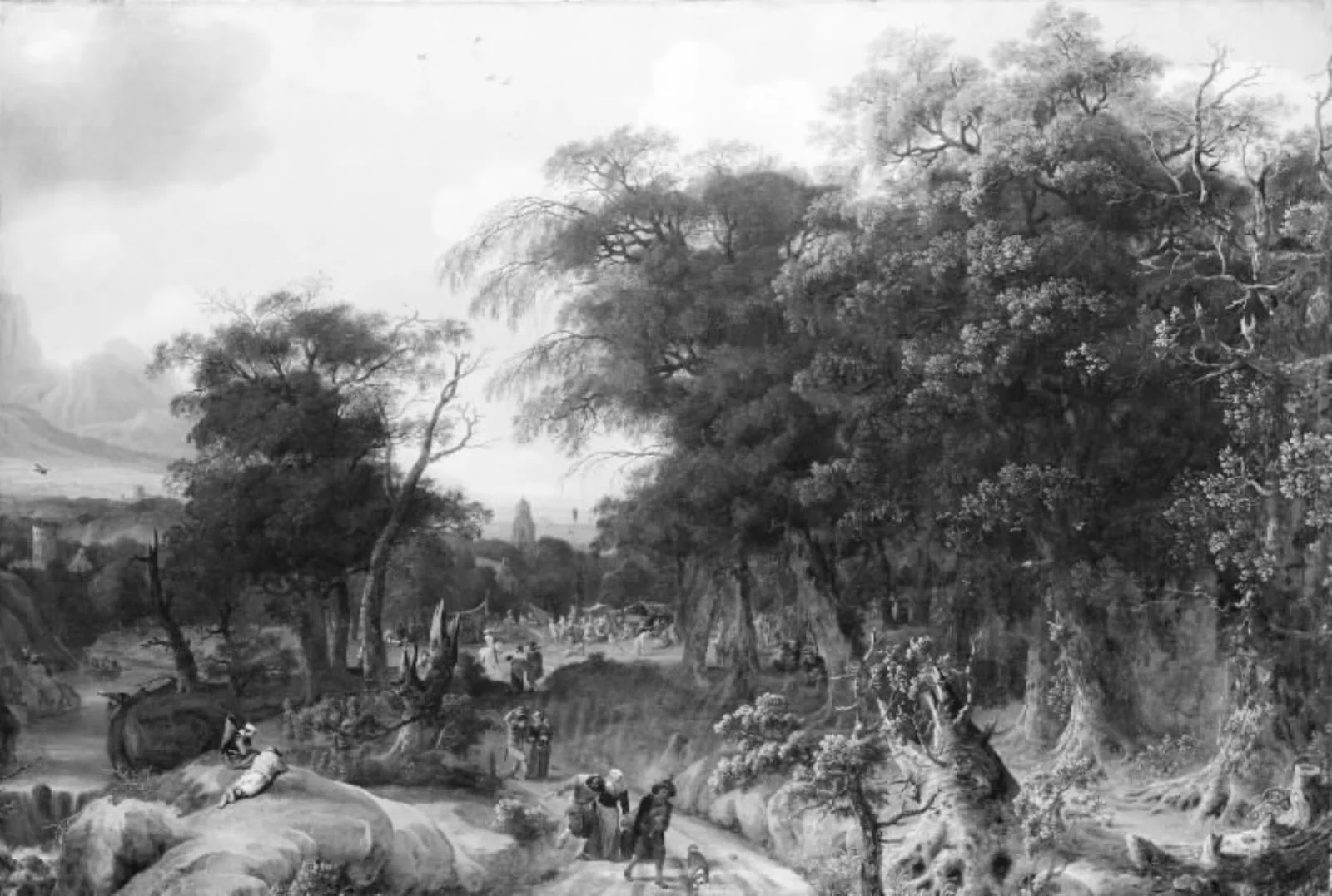 May Festival in the Mountains, by Unknown, 1656