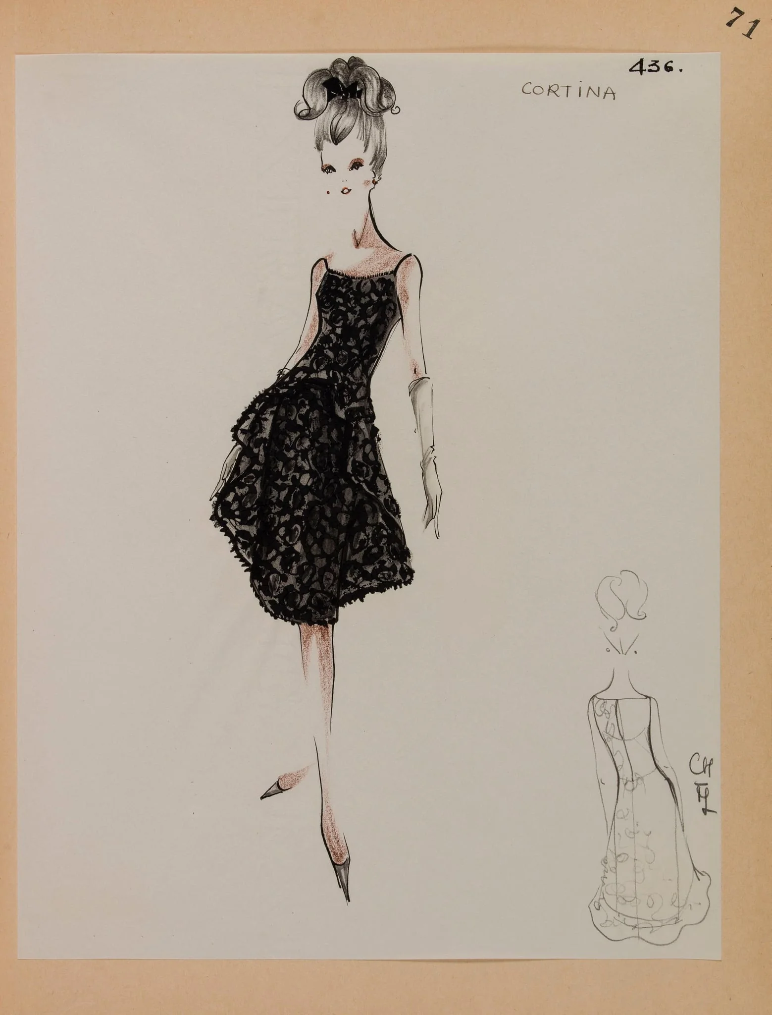 Cortina, by Marie-Louise Carven, 1963