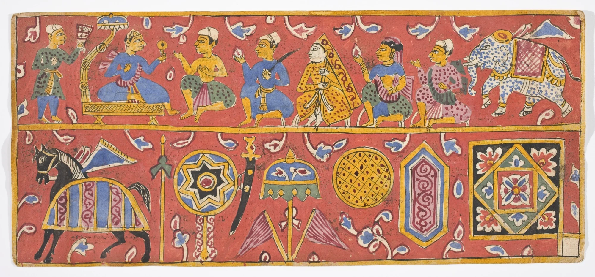 Tantric Manuscript "Sangrahani Sutra", by Unknown, unspecified