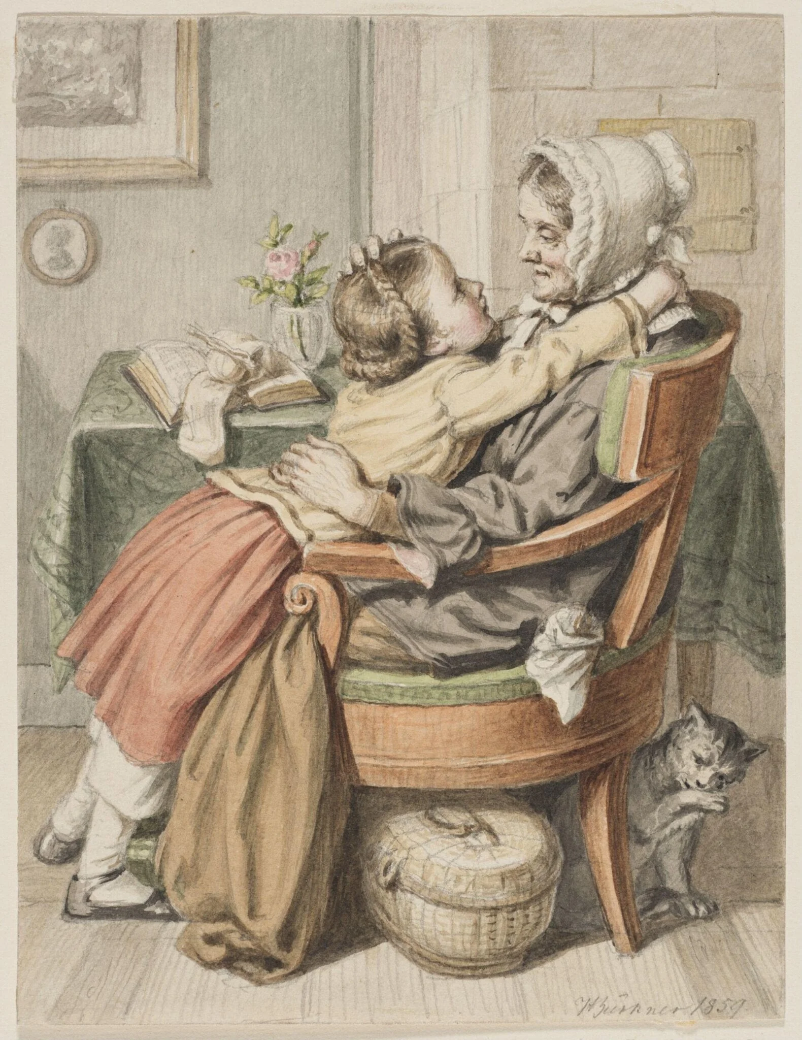 Untitled, by Hugo Bürkner, 1859