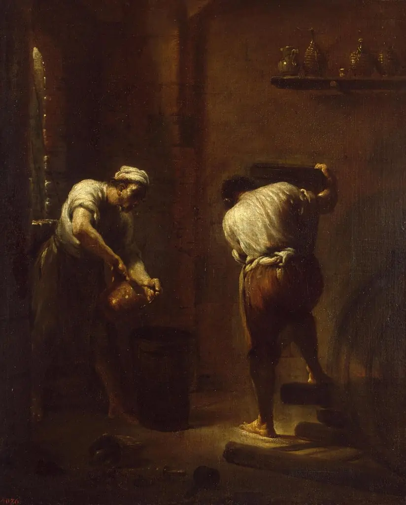 Scene in the Cellar