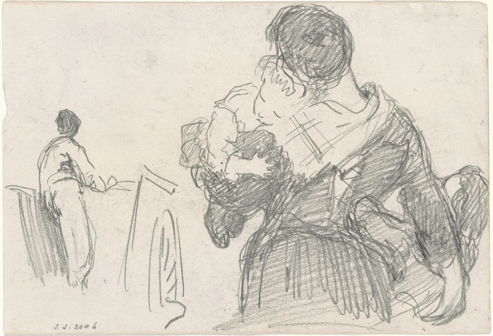 Mother and Child [recto]