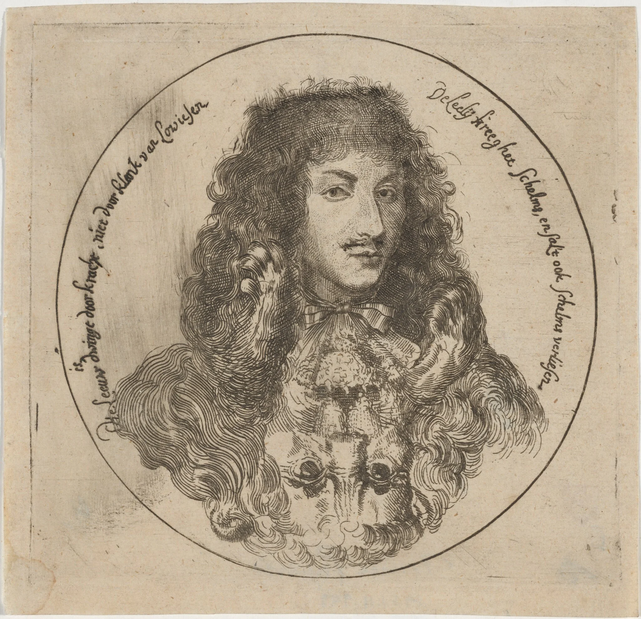 Prince Rupert (?), by Unknown 19th Century, ink, 1850