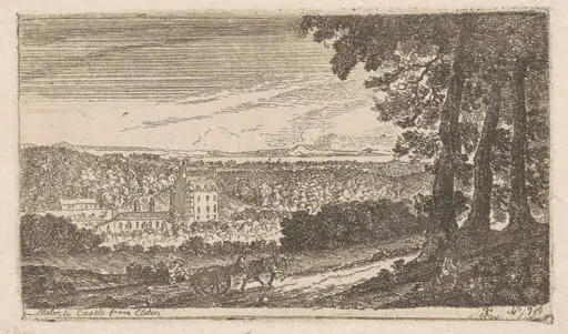 Melville Castle from Eldin