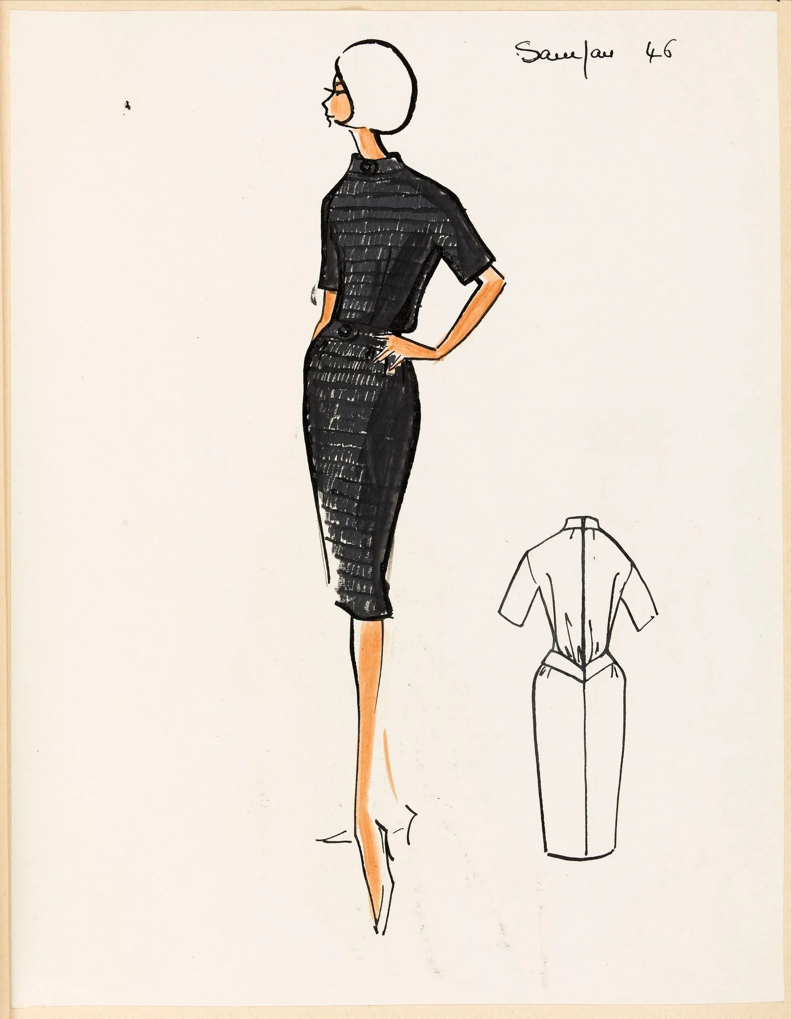 Sampan, by Marie-Louise Carven, 1959
