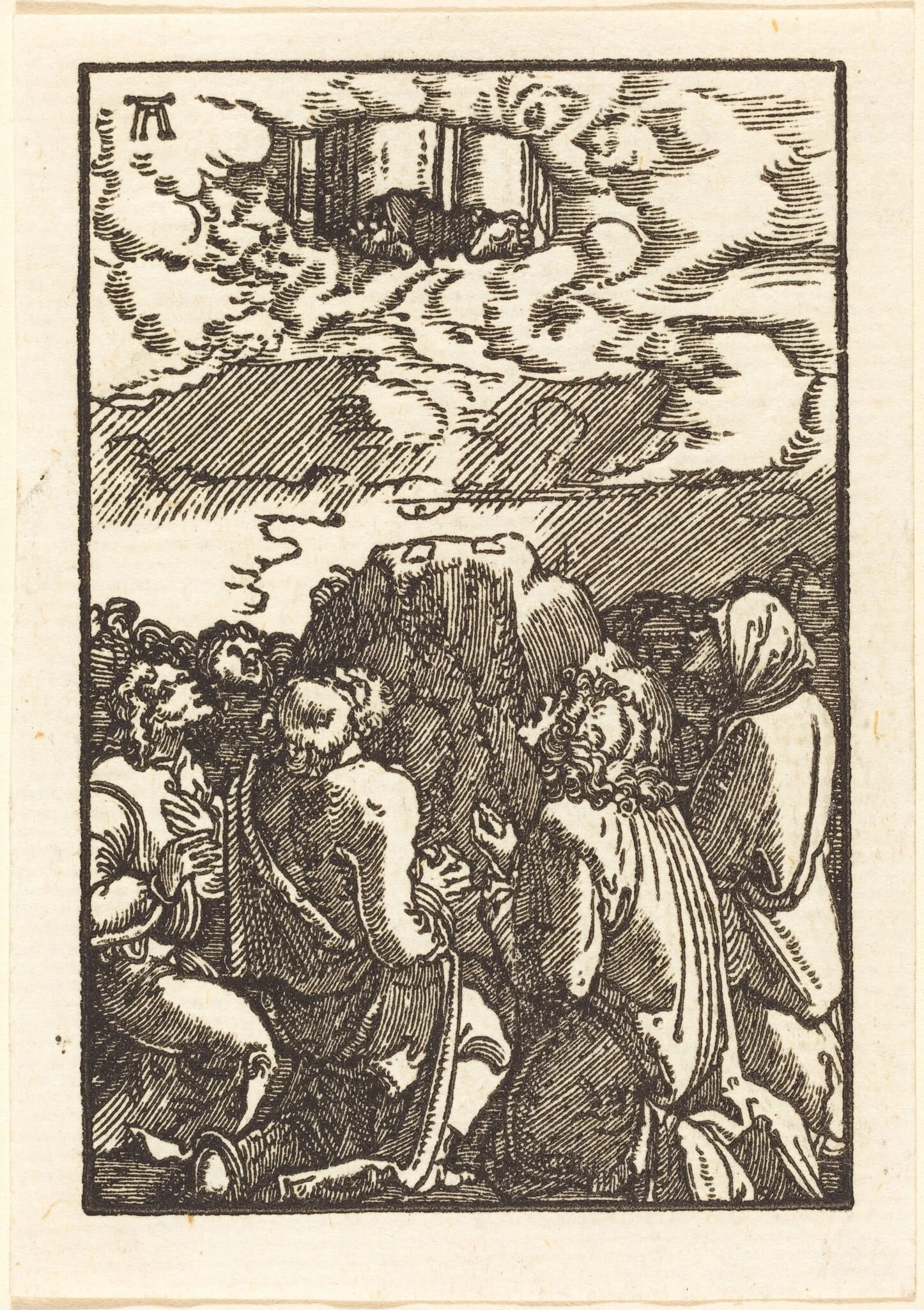 The Ascension of Christ, by Albrecht Altdorfer, ink, 1513