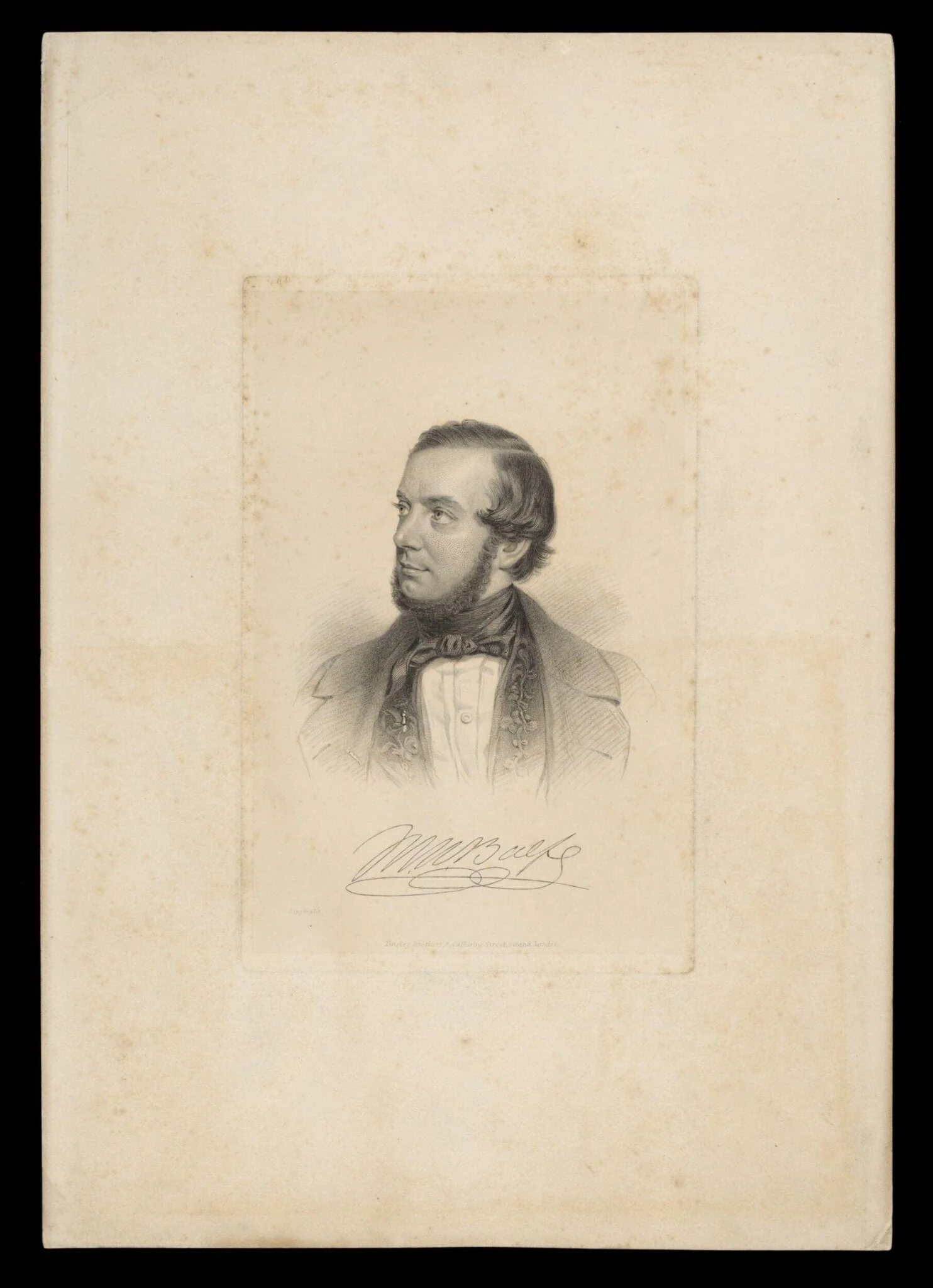 H Beard Print Collection, by Tinsley Brothers, 1850