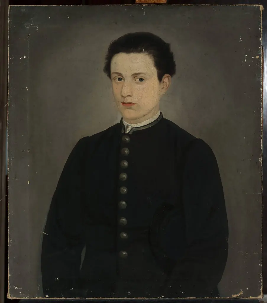 Portrait of Leopold Méyet (1850–1912) in the uniform of the classical state middle school