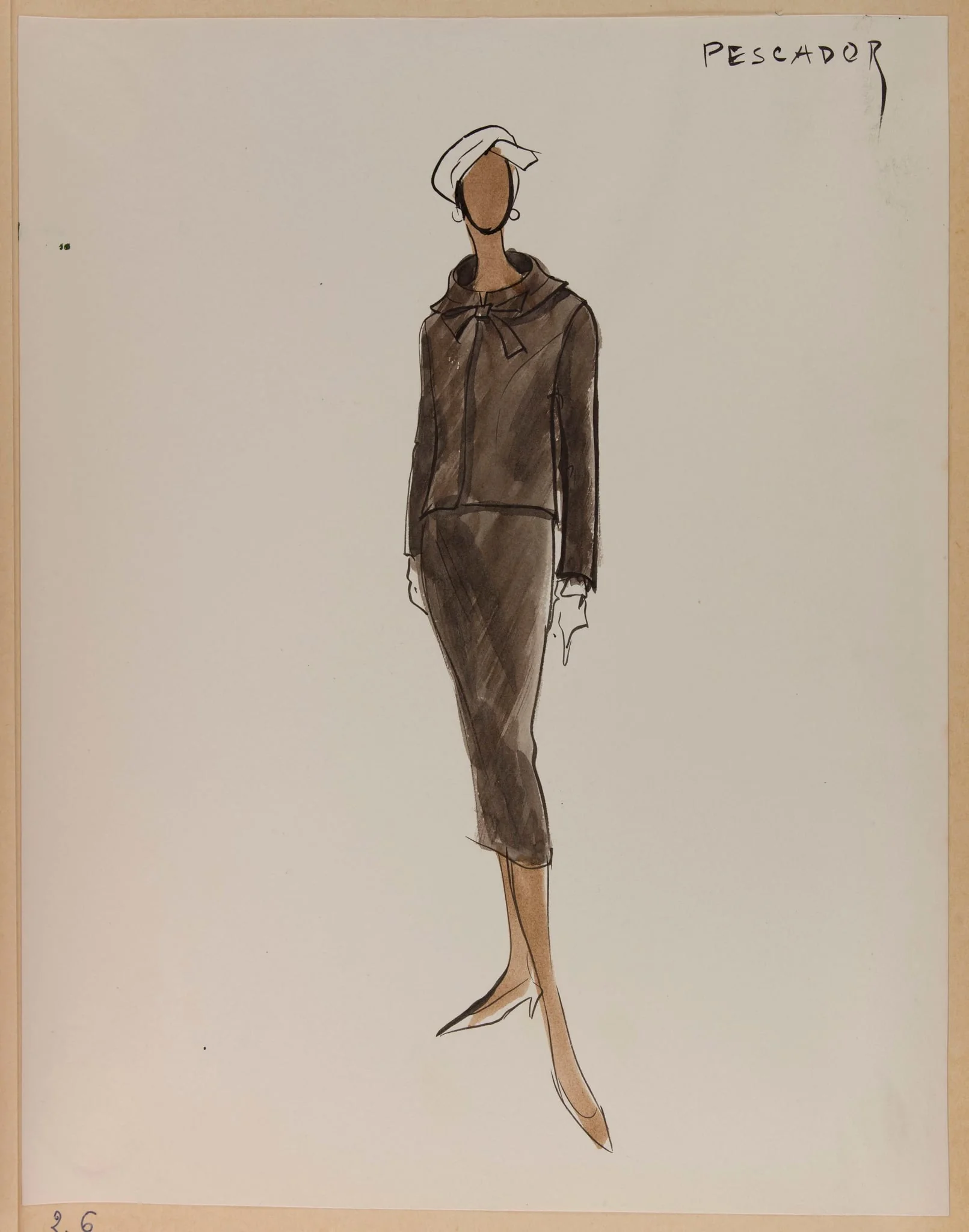 Pescador, by Marie-Louise Carven, 1956